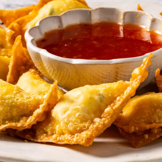 Crispy, Creamy Crab Rangoon 